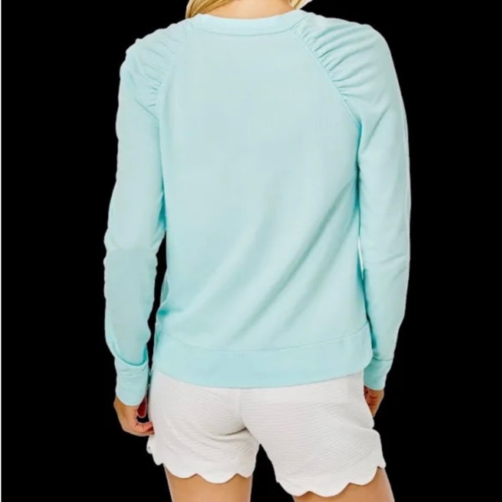 NWT LILLY PULITZER BUBBLY ALDEAN SWEATSHIRT - Picture 4 of 9
